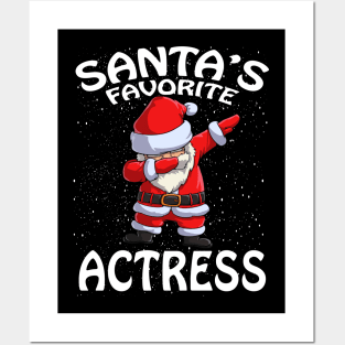 Santas Favorite Actress Christmas Posters and Art